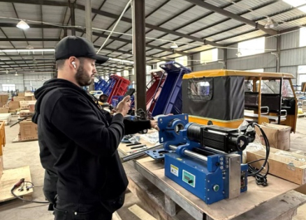 Mesin Pengeboran dan Pengelasan Garis