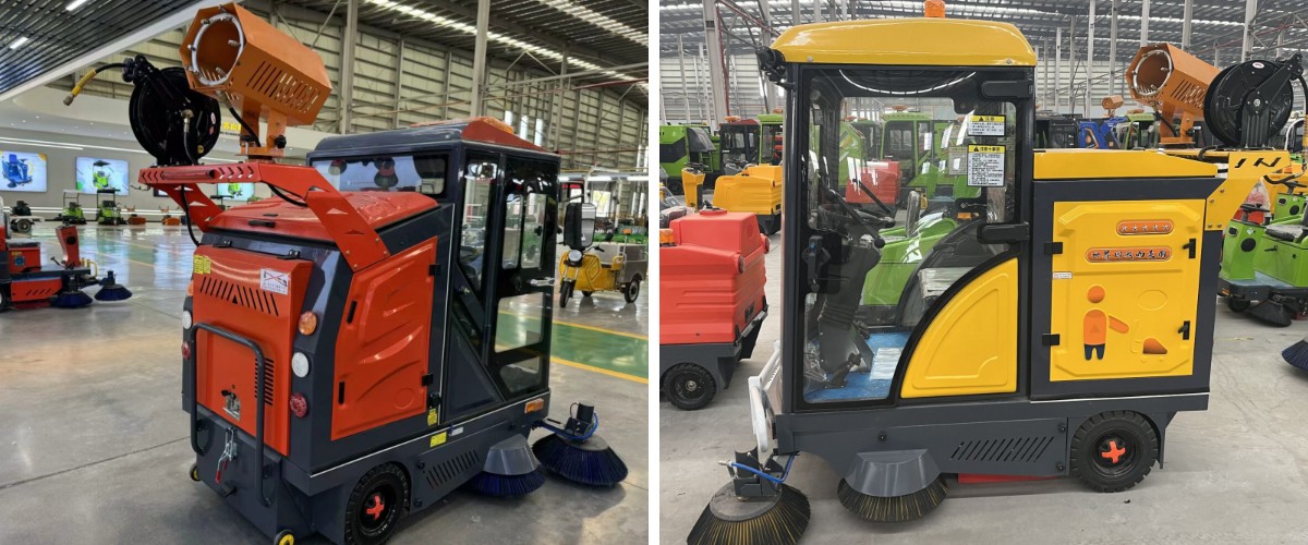 Sapu Sapu Baru dengan Kabin Tertutup Penuh dan Sistem Kipas Ganda – Tak Meninggalkan Daun di Belakang Sapu Sapu Baru dengan Kabin Tertutup Penuh dan Sistem Kipas Ganda – Tak Meninggalkan Daun di Belakang