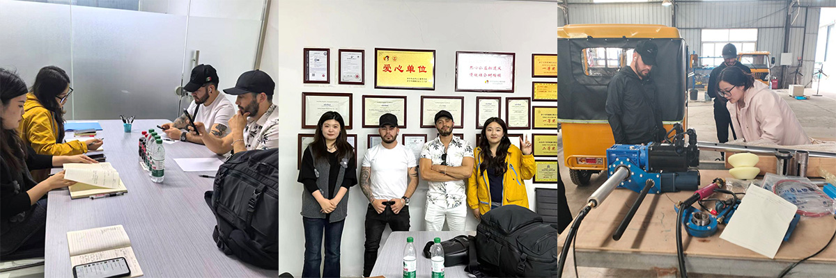 Mitra jangka panjang Australia mengunjungi mesin bor di Kereide