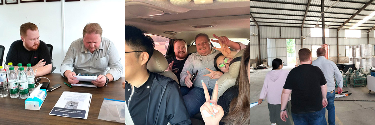 Pelanggan Brasil Kunjungi Pabrik Alat Berat Kereide, Tandatangani Perjanjian Pembelian Skid Steer Loader Beroda